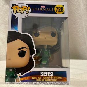Funko POP- Marvel- Eternals- Sersi Bobble-Head #728- NWT